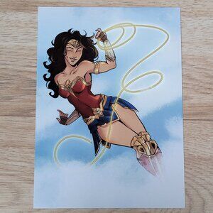 Wonder Woman Art Print ComicTom101‎ Mystery Mail Call DC